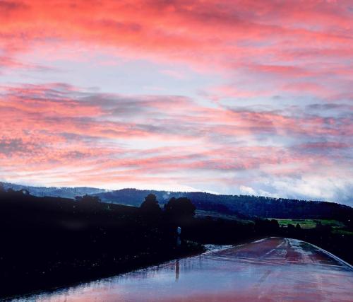 Romantischer Himmel